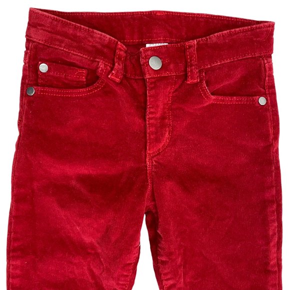 Payton & Parker Red Corduroy Adjustable Waist Pants Kids size 5T - Picture 2 of 8